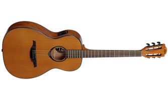 [NAMM] New Lâg T77PE acoustic guitar