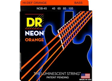 Dr Strings Hi-Def Neon Bass 4-String