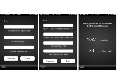 3G Sounds Sample Delay Calculator