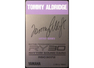 Yamaha RSC3072 - Tommy Aldridge