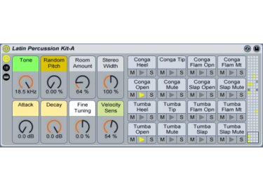 Ableton Latin Percussion