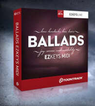 Toontrack Ballads EZkeys MIDI