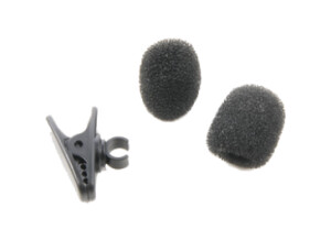 Shure RK323 Microphone Windscreen and Clothing Clip