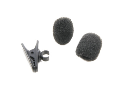 Shure RK323 Microphone Windscreen and Clothing Clip