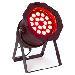 Lightmaxx Mega PAR 64 black RGBW 18 x 8 W