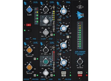 Universal Audio API Vision channel strip