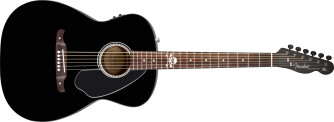 Avril Lavigne signs a Fender Newporter guitar