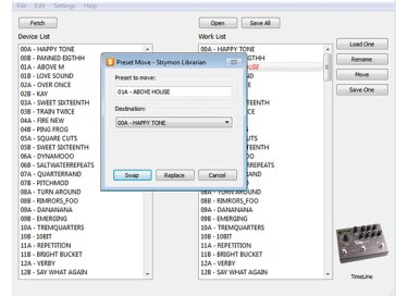 Strymon Preset Librarian