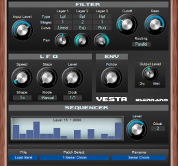 Vesta, B.Serrano’s new free filter VST