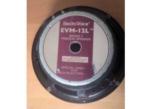 Electro-Voice Evm12L série II