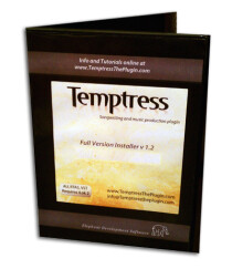 Temptress, plug-in de création musicale sur Mac