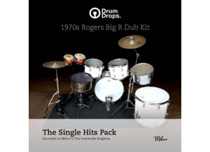 Drumdrops 1970s Rogers Big R Dub Kit - Single Hits Pack