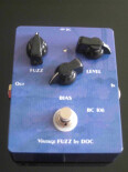 Doc Music Station, hand made French effect pedals