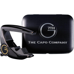 G7th Black Performance Capo + Tin