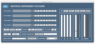 Multiplex Vocoder available for Windows