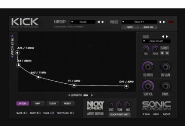 Sonic Academy Kick - Nicky Romero Edition