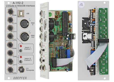 Doepfer A-192-2 Dual CV/Gate to Midi/USB Interface