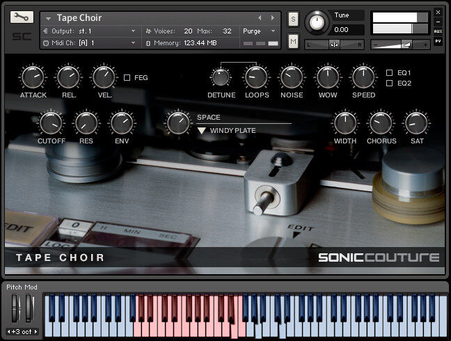 Tape Choir and special offers at Soniccouture's