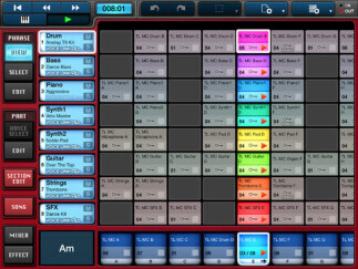 3e version du Mobile Music Sequencer de Yamaha