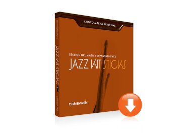 Cakewalk Chocolate Cake Drums: Jazz Kit Sticks