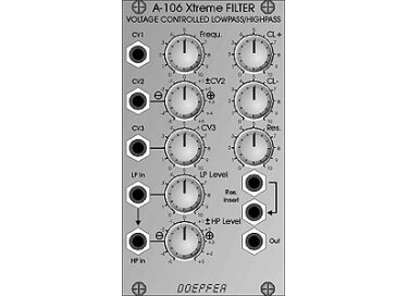 Doepfer A-106-1 Xtreme Lowpass/Highpass Filter