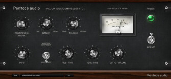 Pentode Audio models a vintage compressor