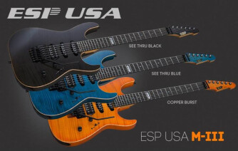 [NAMM] ESP lance ses premières guitares US