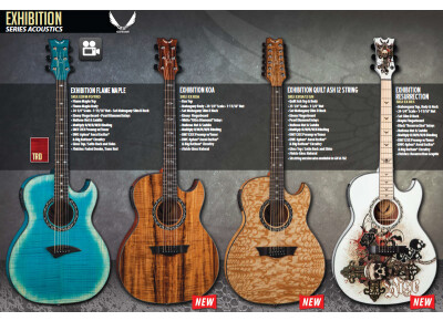 Dean Guitars Exhibition Flame Maple