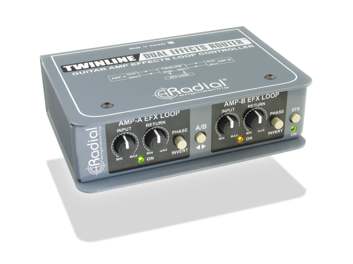 [NAMM] Radial Twinline guitar effects router