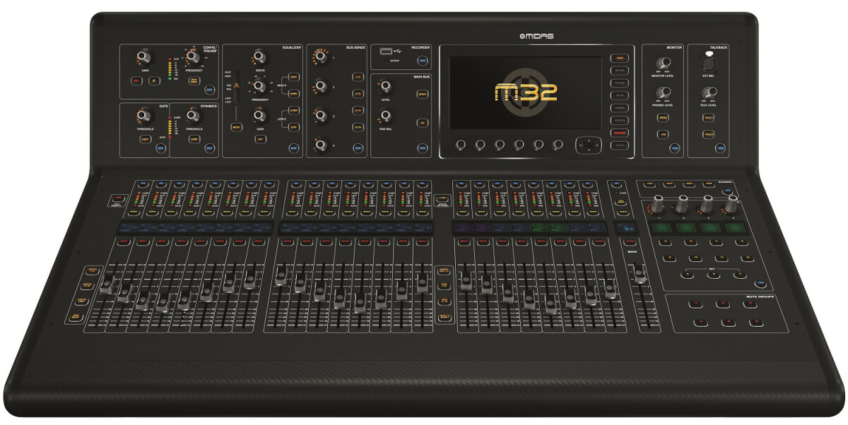[NAMM][VIDEO] Table de mixage Midas M32