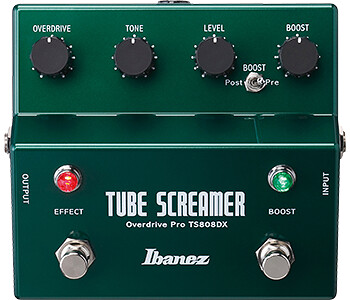 [NAMM] Ibanez TS808DX Tube Screamer with booster