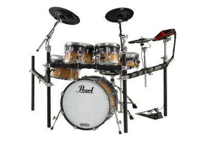 Pearl epro live - cymb e-pc2 - quilted Maple Fade