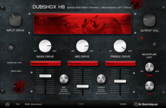 Multi-effets G-Sonique Dubshox H8