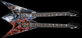 New Dean Dave Mustaine double-neck guitar