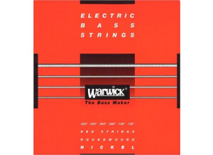 Warwick Red Strings Nickel Plated Steel