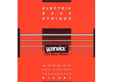 Warwick Red Strings Nickel Plated Steel