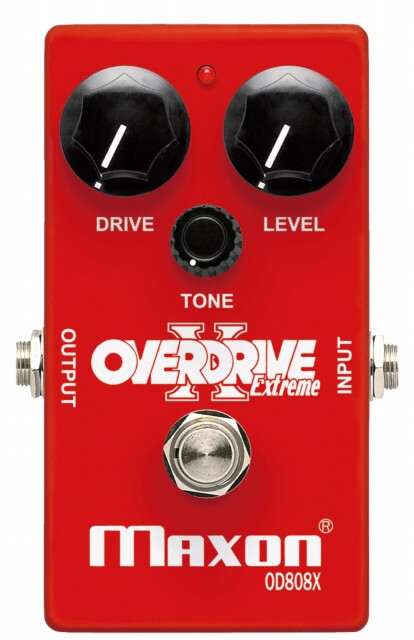 The Maxon OD-808X Overdrive Extreme released