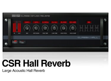 IK Multimedia CSR Hall Reverb