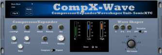 SonicXTC présente le plug-in CompX-Wave