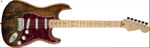 Fender Spalted Maple Top Artisan Stratocaster Maple