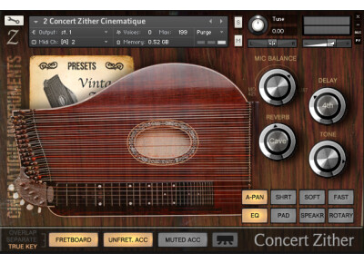 Cinematique Instruments Concert Zither