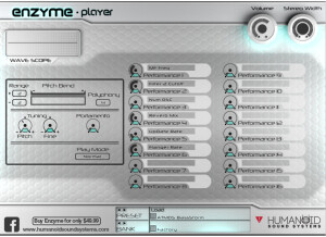 Humanoid Sound Systems Enzyme Player