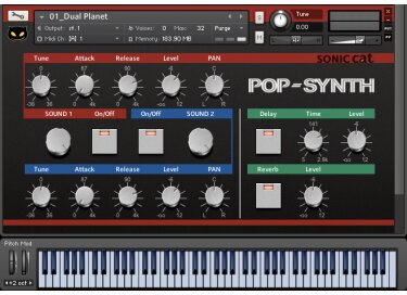 Sonic Cat Pop Synth