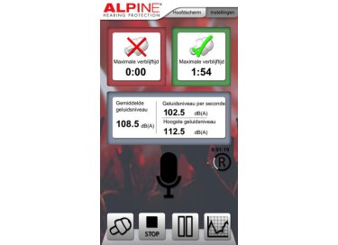 Alpine Hearing Protection MusicSafeCheck
