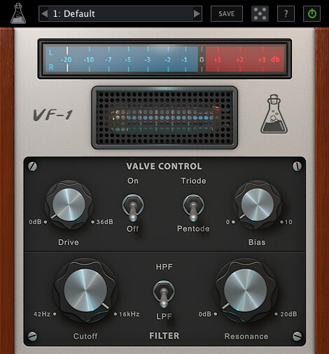 AudioThing launches the Valve Filter VF-1