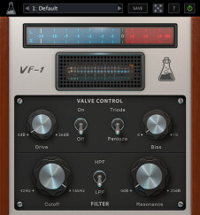 AudioThing lance le plug-in Valve Filter VF-1