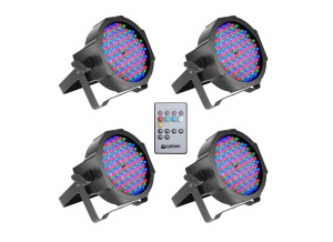 Cameo FLAT PAR CAN RGB 10 IR SET