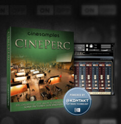 Le CinePerc de Cinesamples en promo