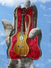 Luna Guitars tenor electroacoustique