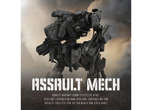 Bluezone Assault Mech - Robotic War Unit Sound Effects